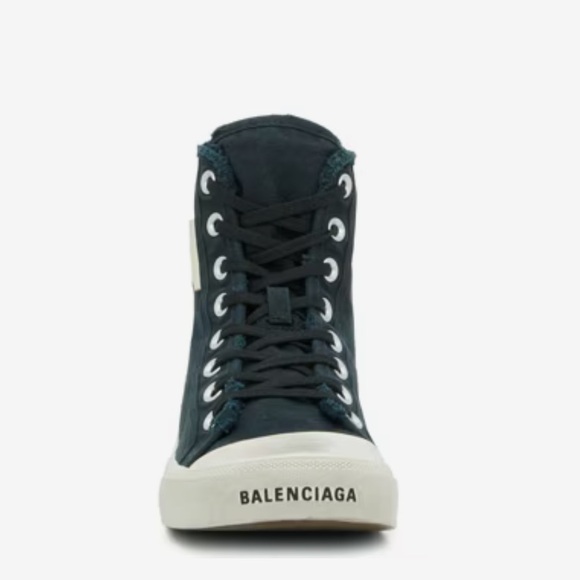 Balenciaga Women's Black High-Top Sneakers - Picture 12 of 14